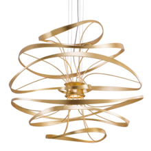 Corbett 216-44-GL/SS - Calligraphy Chandelier