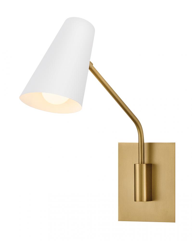 Medium Swing Arm Single Light Sconce