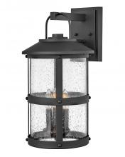 Hinkley 2685BK-LL - Medium Wall Mount Lantern