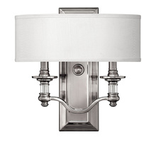 Hinkley 4900BN - Two Light Sconce