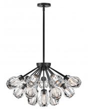 Fredrick Ramond FR46956BLK - Medium Convertible Chandelier