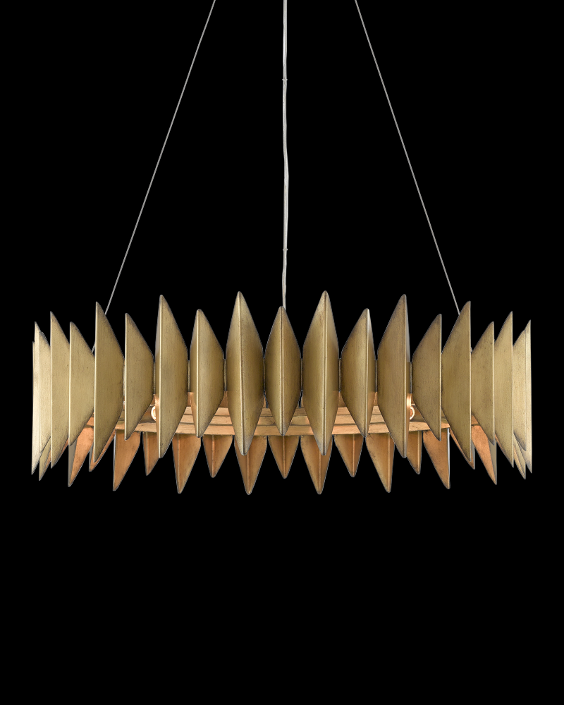 Potter Gold Chandelier