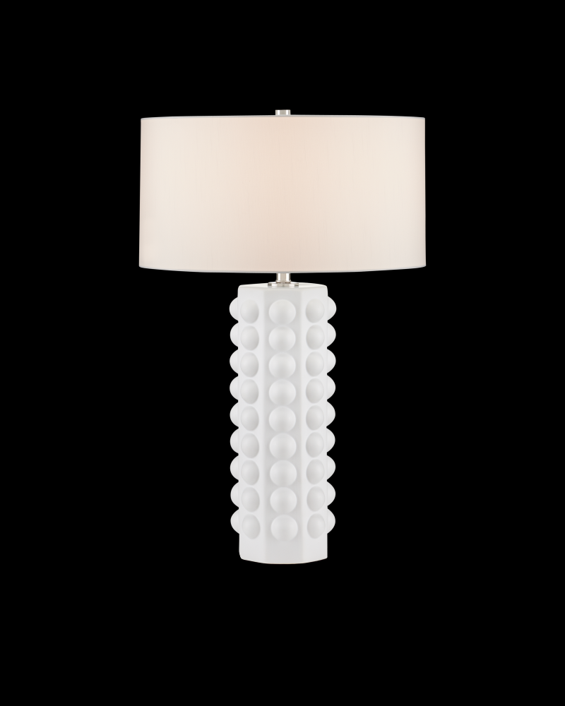 Cassandra White Table Lamp