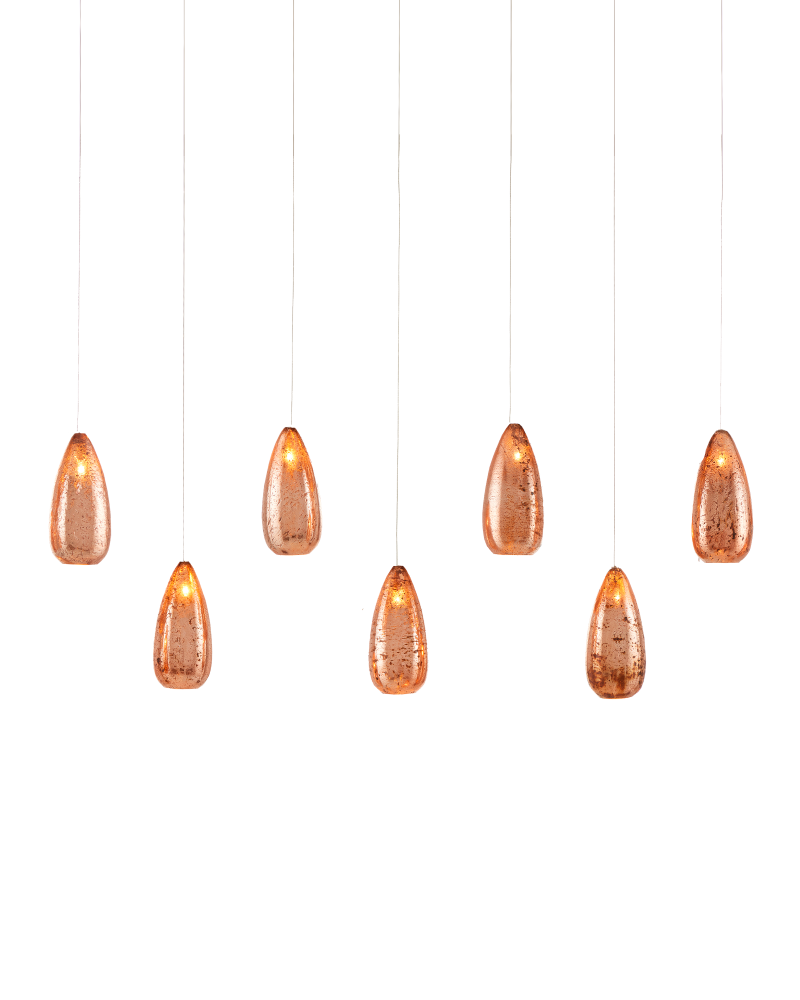 Rame 7-Light Linear Multi-Drop Pendant