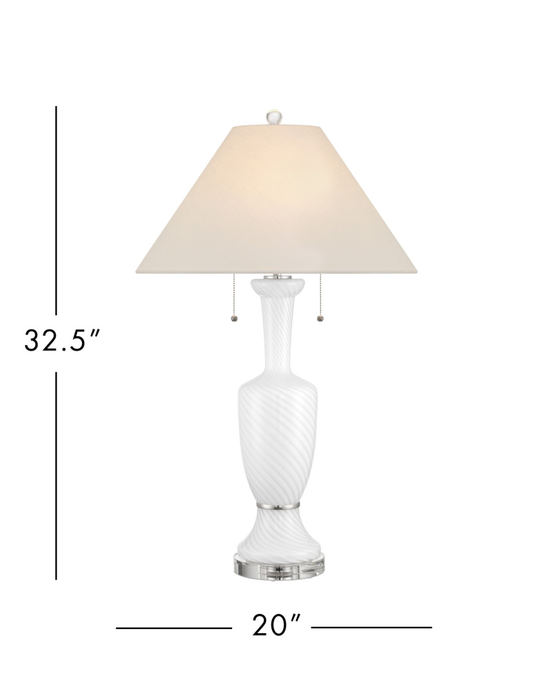 Classico White Table Lamp