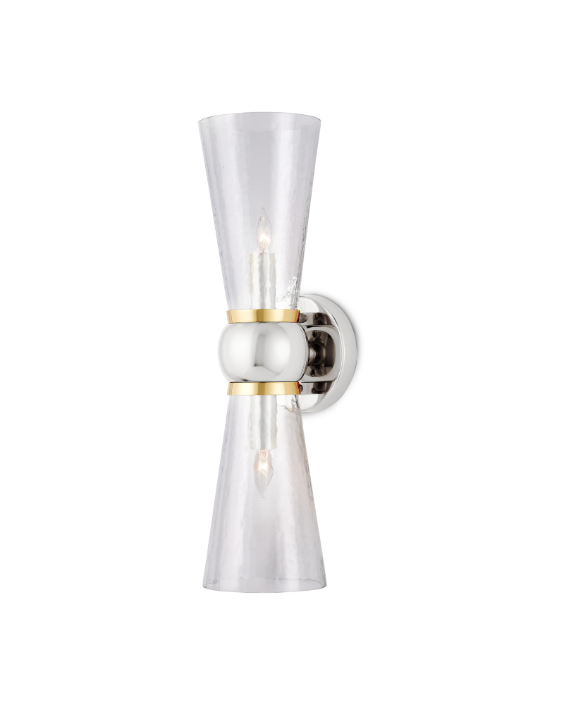 Byford Nickel Bath Wall Sconce