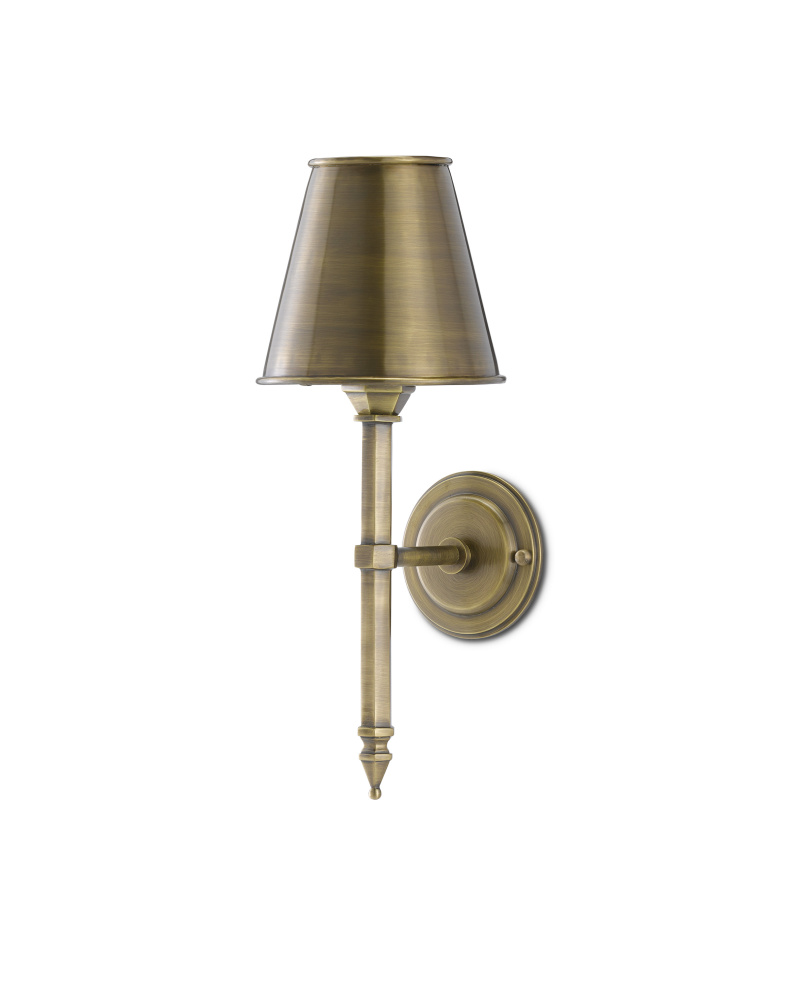 Wollaton Brass Wall Sconce
