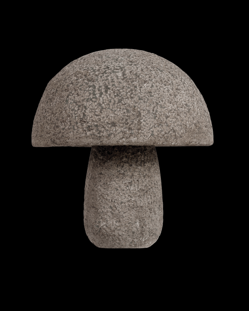 Large Granite Mushroom