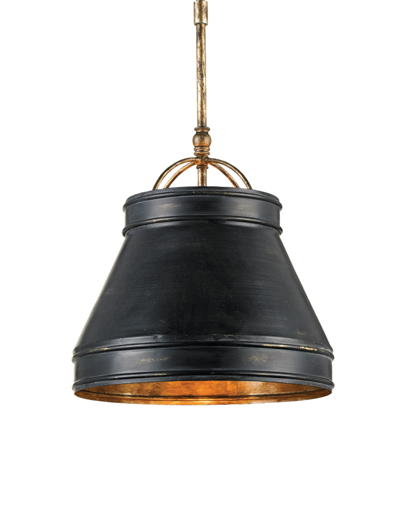Lumley Black Pendant