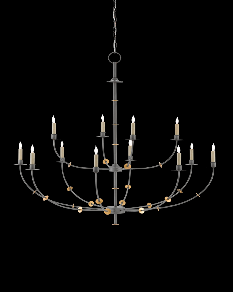 Balladier Gray Chandelier