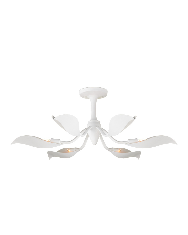 Snowflower Semi-Flush Mount