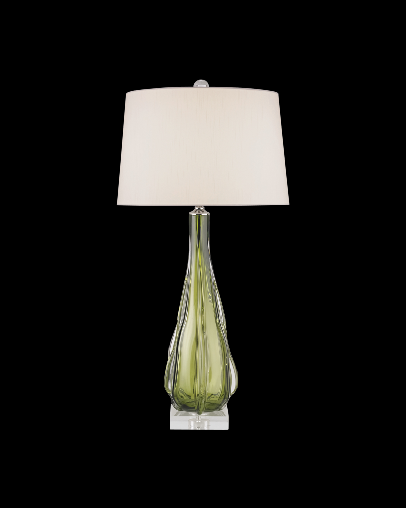 Zephyr Green Table Lamp