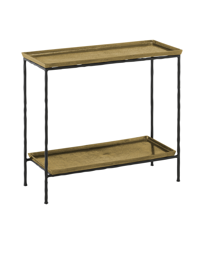 Boyles Brass Side Table