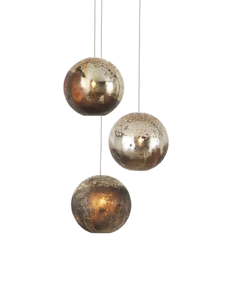 Pathos 3-Light Round Multi-Drop Pendant
