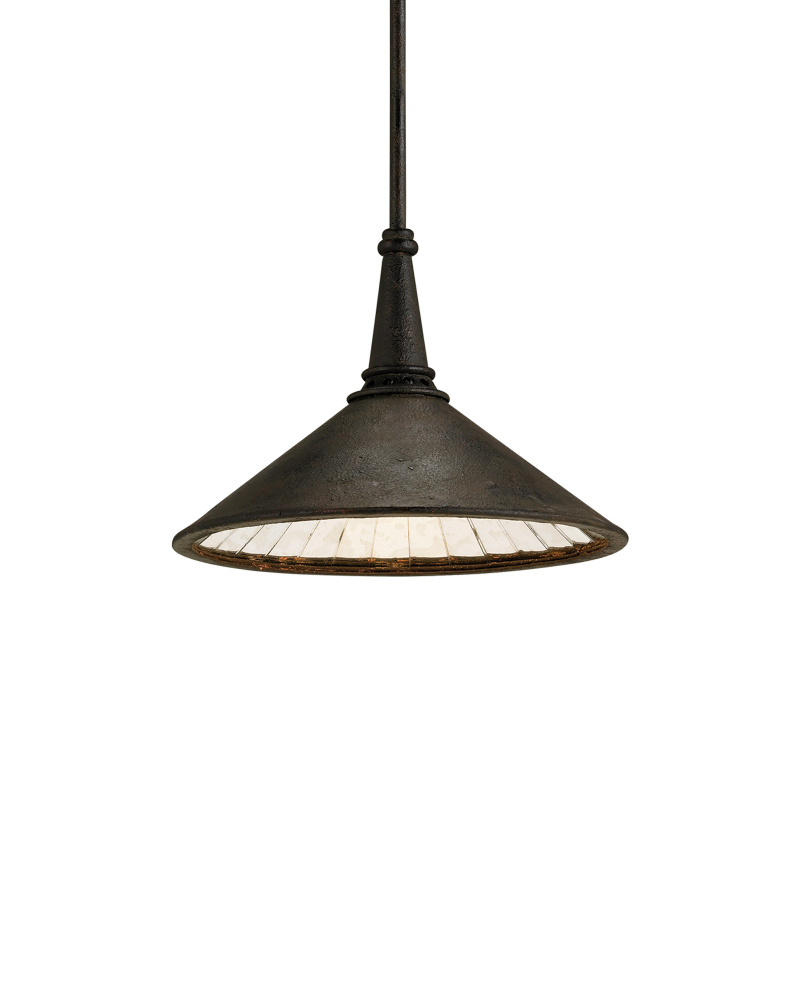 Manuscript Medium Black Pendant
