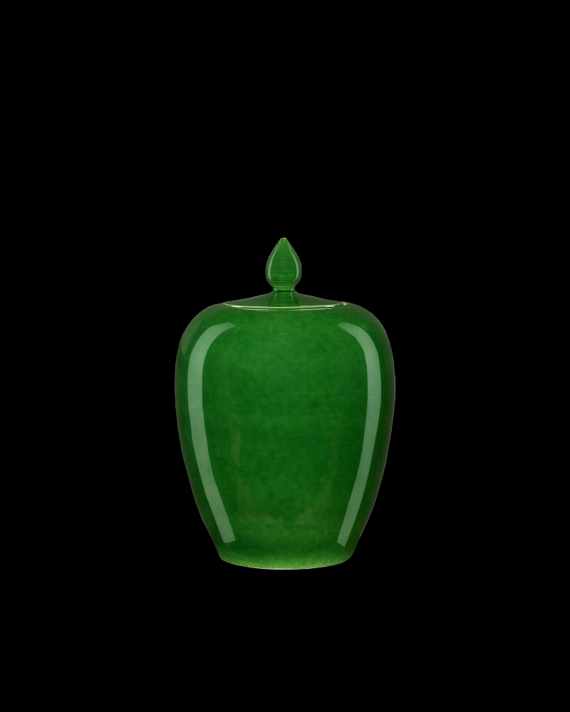 Imperial Green Ginger Jar