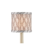 Currey 0900-0066 - Plume Stone Drum Chandelier Shade