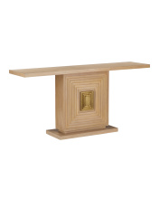 Currey 3000-0310 - Morombe Washed Oak Console Table