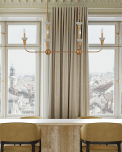 Currey 9000-1329 - Aurelia Frost Rectangular Chandelier