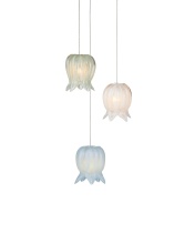 Currey 9000-1419 - Polpo Misto 3-Light Round Multi-Drop Pendant