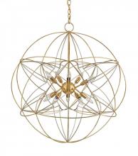 Currey 9840 - Zenda Gold Orb Chandelier