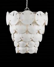 Currey 9000-1113 - Tulum Large White Chandelier