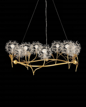 Currey 9000-1080 - Dandelion Silver & Gold Chandelier