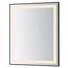 ET2 E42093-BK - Framed-LED Mirror