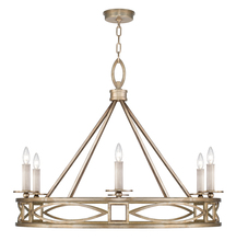 Fine Art Handcrafted Lighting 887640-3ST - Cienfuegos 37.5"W Round Chandelier