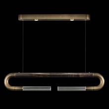 Fine Art Handcrafted Lighting 924140-611ST - Antonia 52"W Linear Pendant